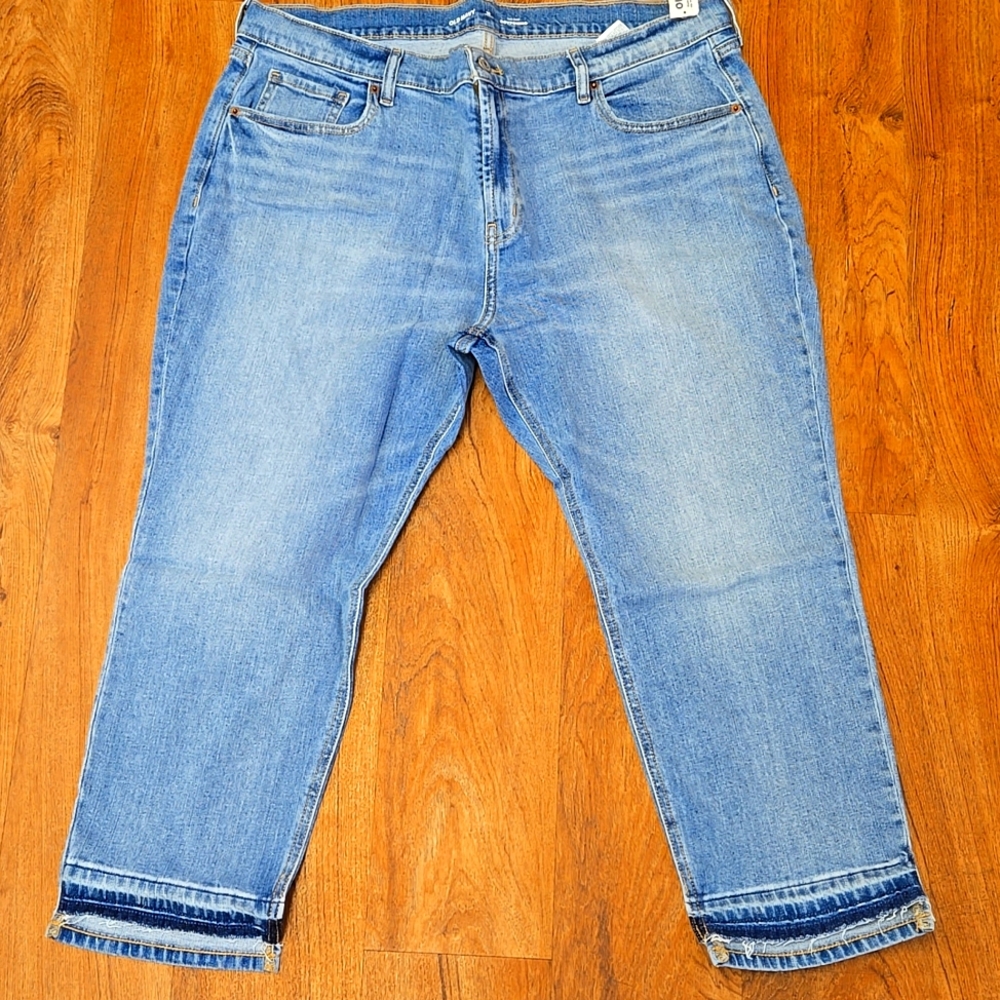 Old Navy Womens Boyfriend Jeans 16 Petite